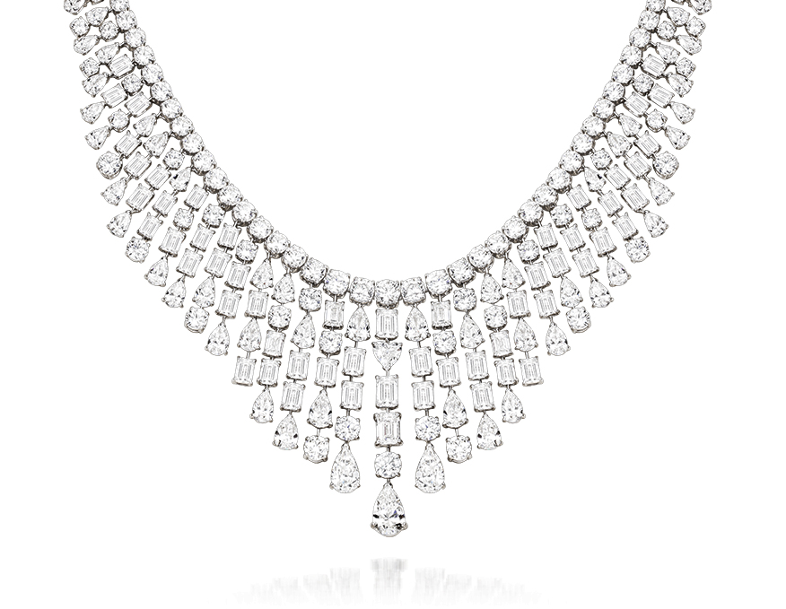 Custom Made Diamond Necklace